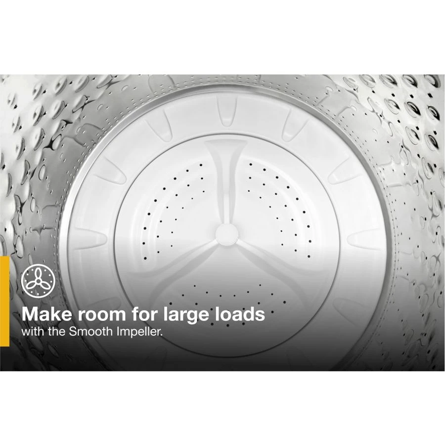 4.6 Cu. Ft. Top Load Impeller Washer with Built-in Faucet WTW5010LW