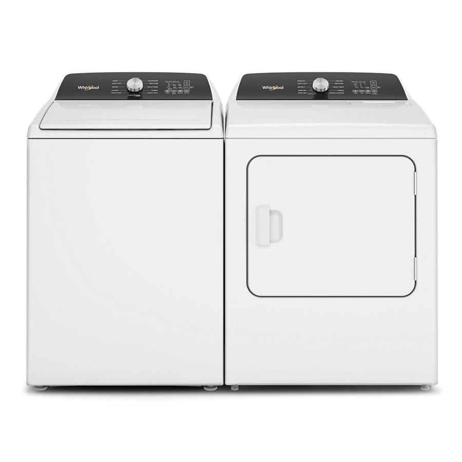4.6 Cu. Ft. Top Load Impeller Washer with Built-in Faucet WTW5010LW