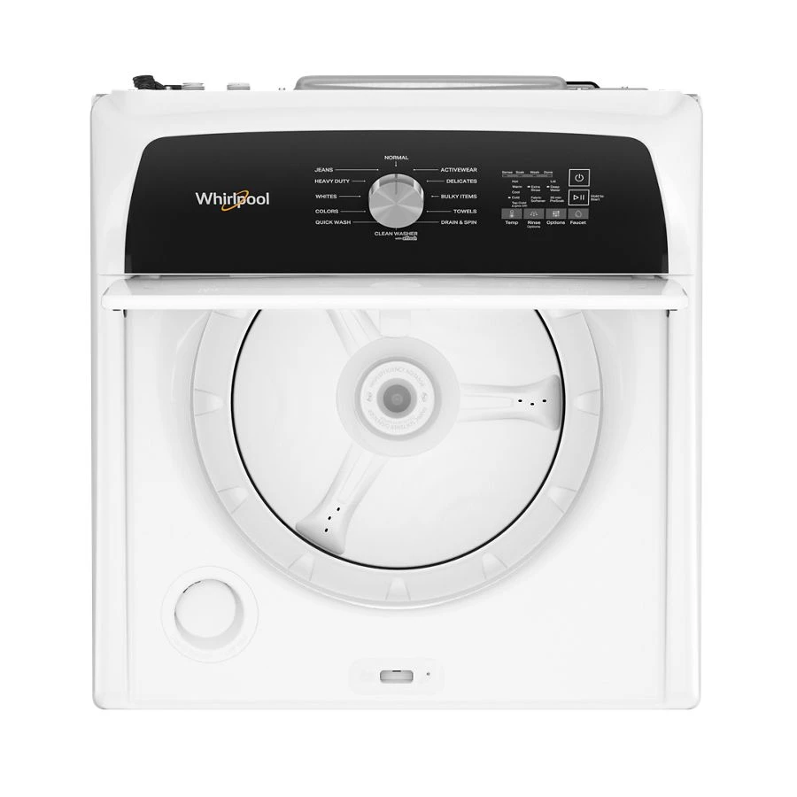 4.5 Cu. Ft. Top Load Agitator Washer with Built-In Faucet WTW5015LW