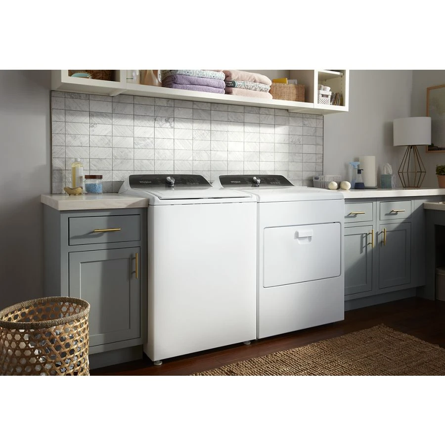 4.5 Cu. Ft. Top Load Agitator Washer with Built-In Faucet WTW5015LW