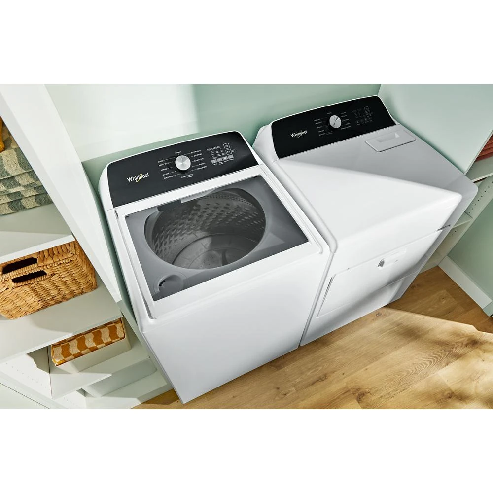 4.6 Cu. Ft. Top Load Impeller Washer with Built-in Faucet WTW5020SW