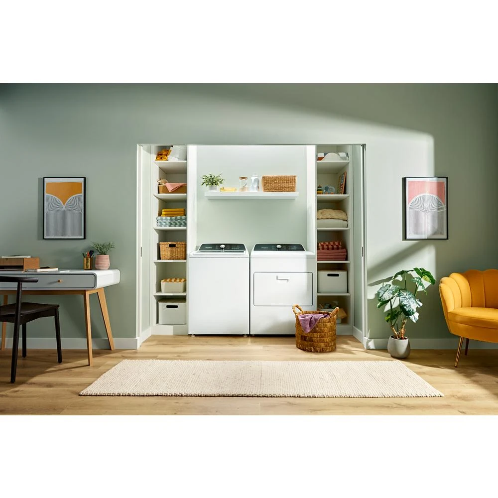 4.6 Cu. Ft. Top Load Impeller Washer with Built-in Faucet WTW5020SW