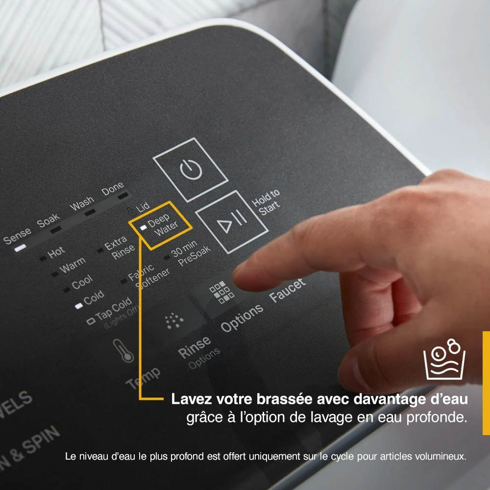 4.7-4.8 Cu. Ft. Top Load Washer with 2 in 1 Removable Agitator WTW5057LW