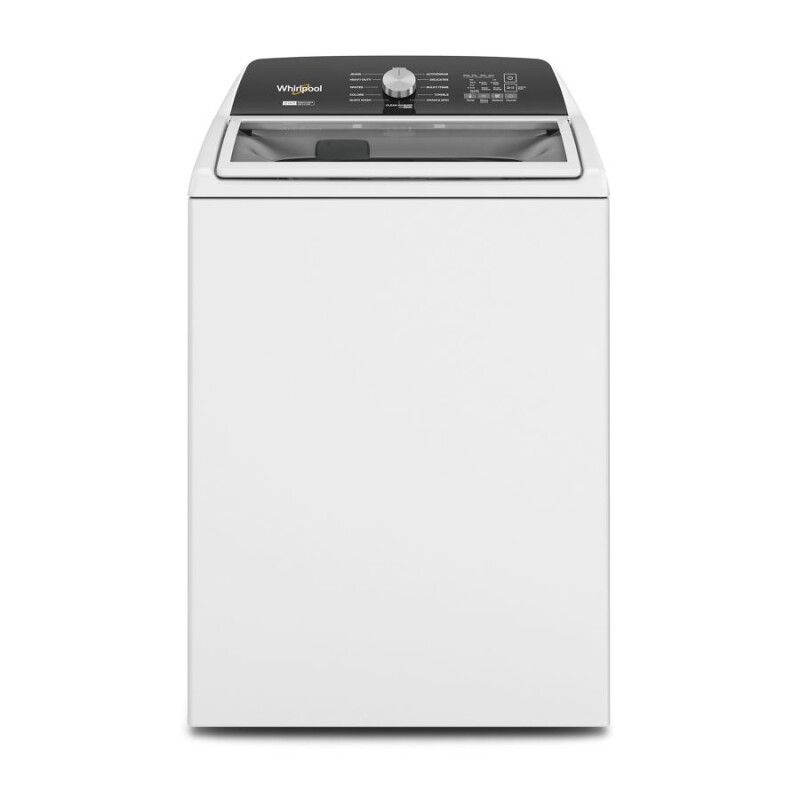 Whirlpool 4.7–4.8 Cu. Ft. Top Load Washer with 2 in 1 Removable Agitator White WTW5057LW Picture 1
