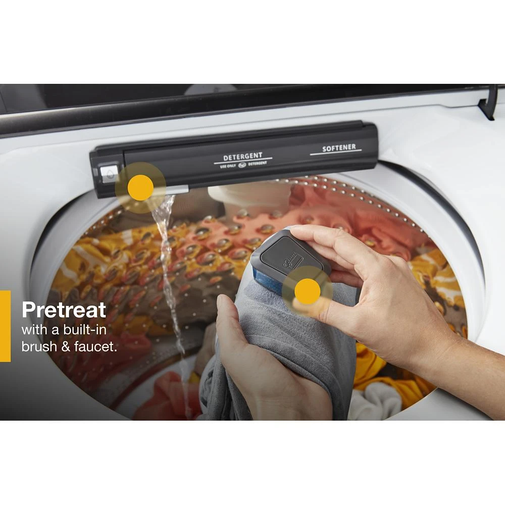 4.7 cu. ft. Top Load Washer with Pretreat Station WTW5105HW