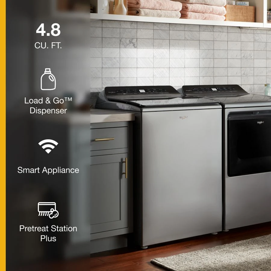 4.8 cu. ft. Smart Top Load Washer WTW6120HC
