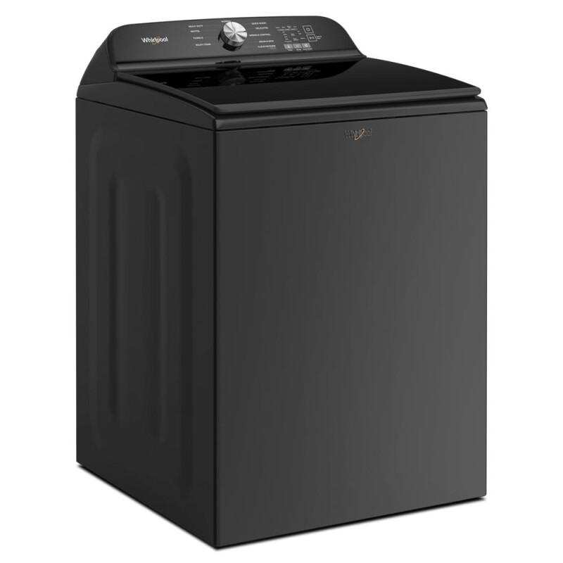 Whirlpool 5.3 Cu. Ft. Whirlpool® Top Load Washer with Impeller Volcano Black WTW6150PB Picture 1