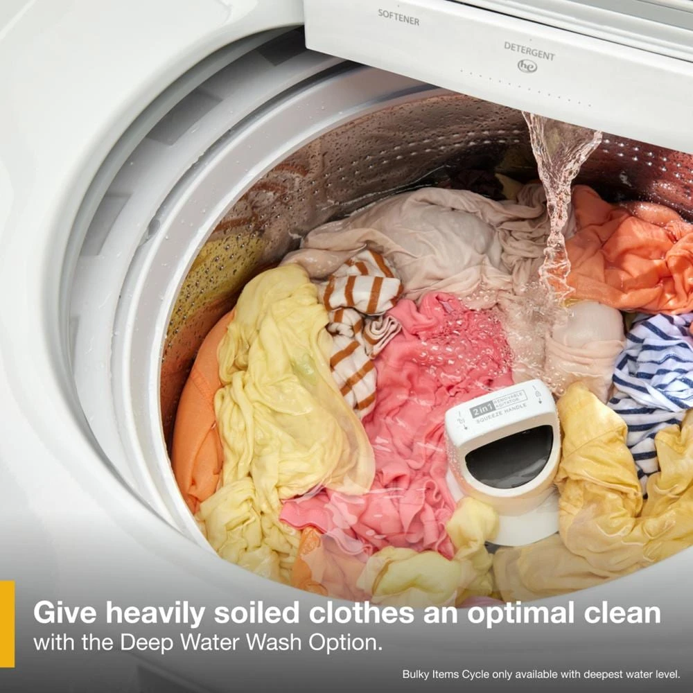 5.3 Cu. Ft. Top Load Washer with Impeller WTW6150PW