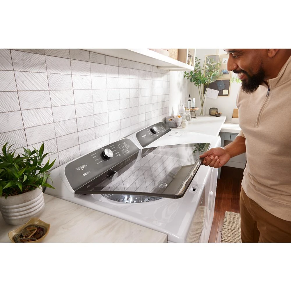 5.2-5.3 Cu. Ft. Top Load Washer with Removable Agitator WTW6157PB