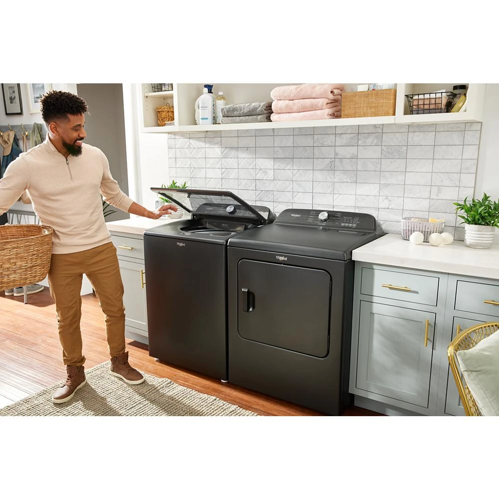 5.2-5.3 Cu. Ft. Top Load Washer with Removable Agitator WTW6157PB