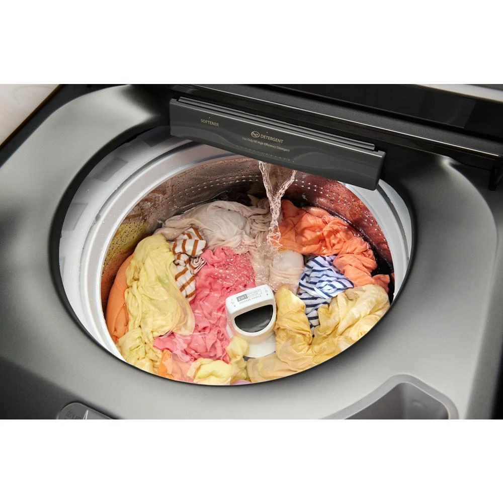 5.2-5.3 Cu. Ft. Top Load Washer with Removable Agitator WTW6157PB