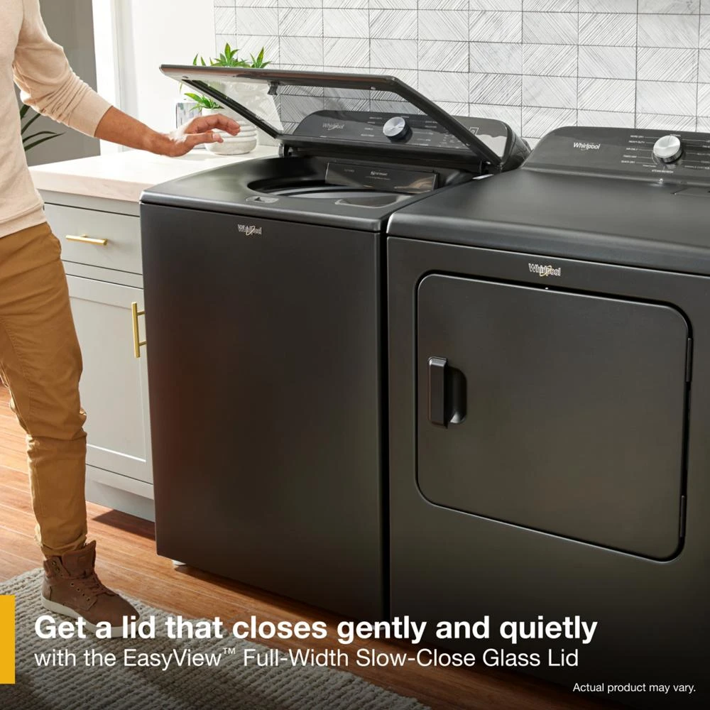 5.2-5.3 Cu. Ft. Top Load Washer with Removable Agitator WTW6157PB