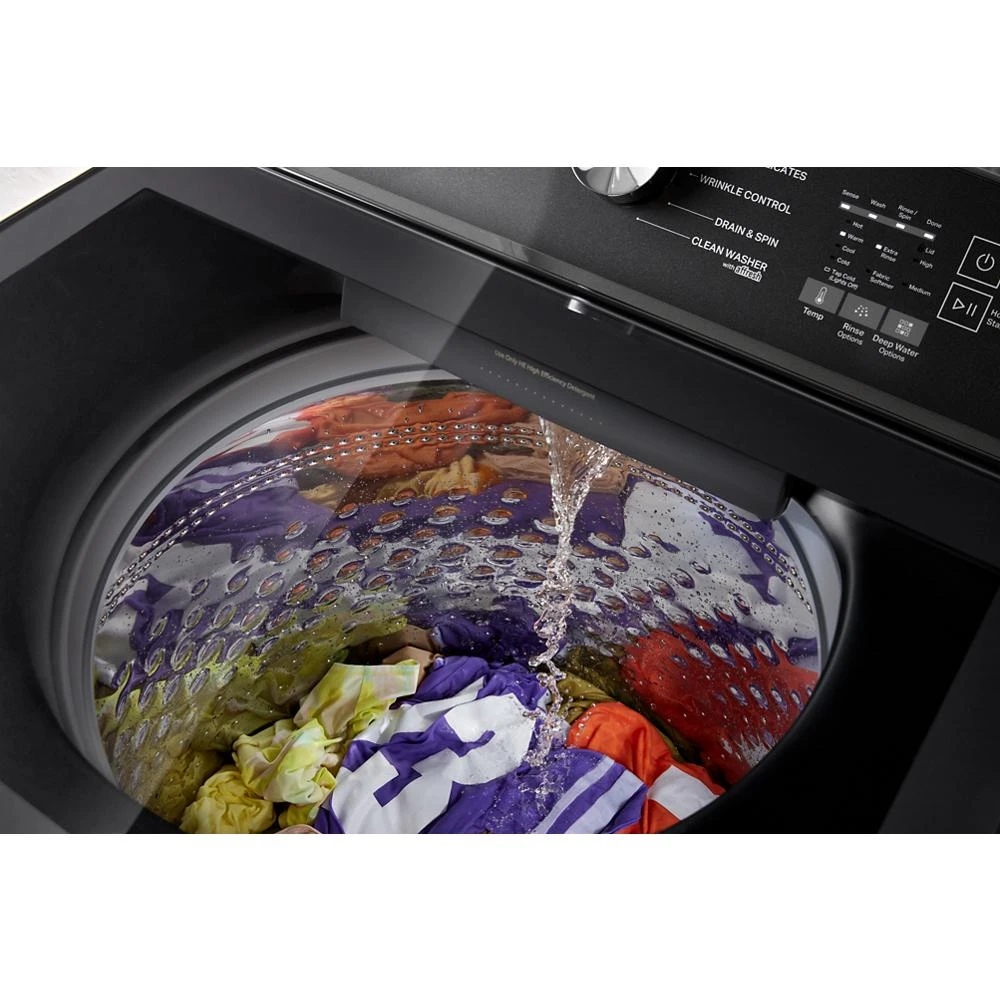 5.2-5.3 Cu. Ft. Top Load Washer with Removable Agitator WTW6157PB