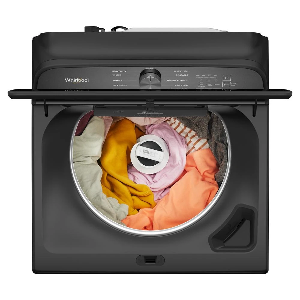 5.2-5.3 Cu. Ft. Top Load Washer with Removable Agitator WTW6157PB