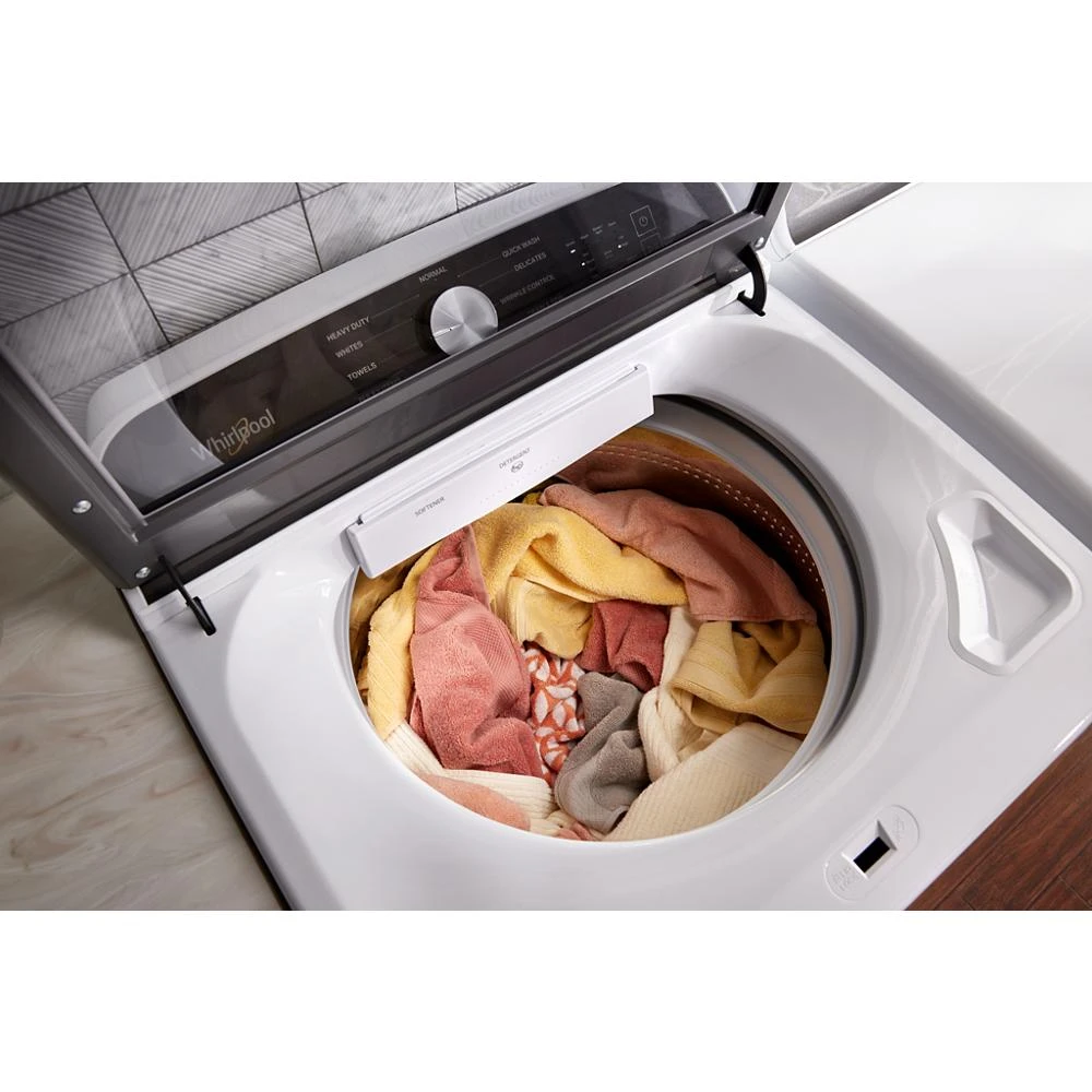 5.2–5.3 Cu. Ft. Top Load Washer with Removable Agitator WTW6157PW