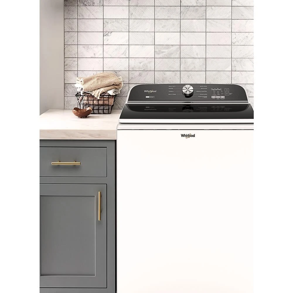 5.2–5.3 Cu. Ft. Top Load Washer with Removable Agitator WTW6157PW