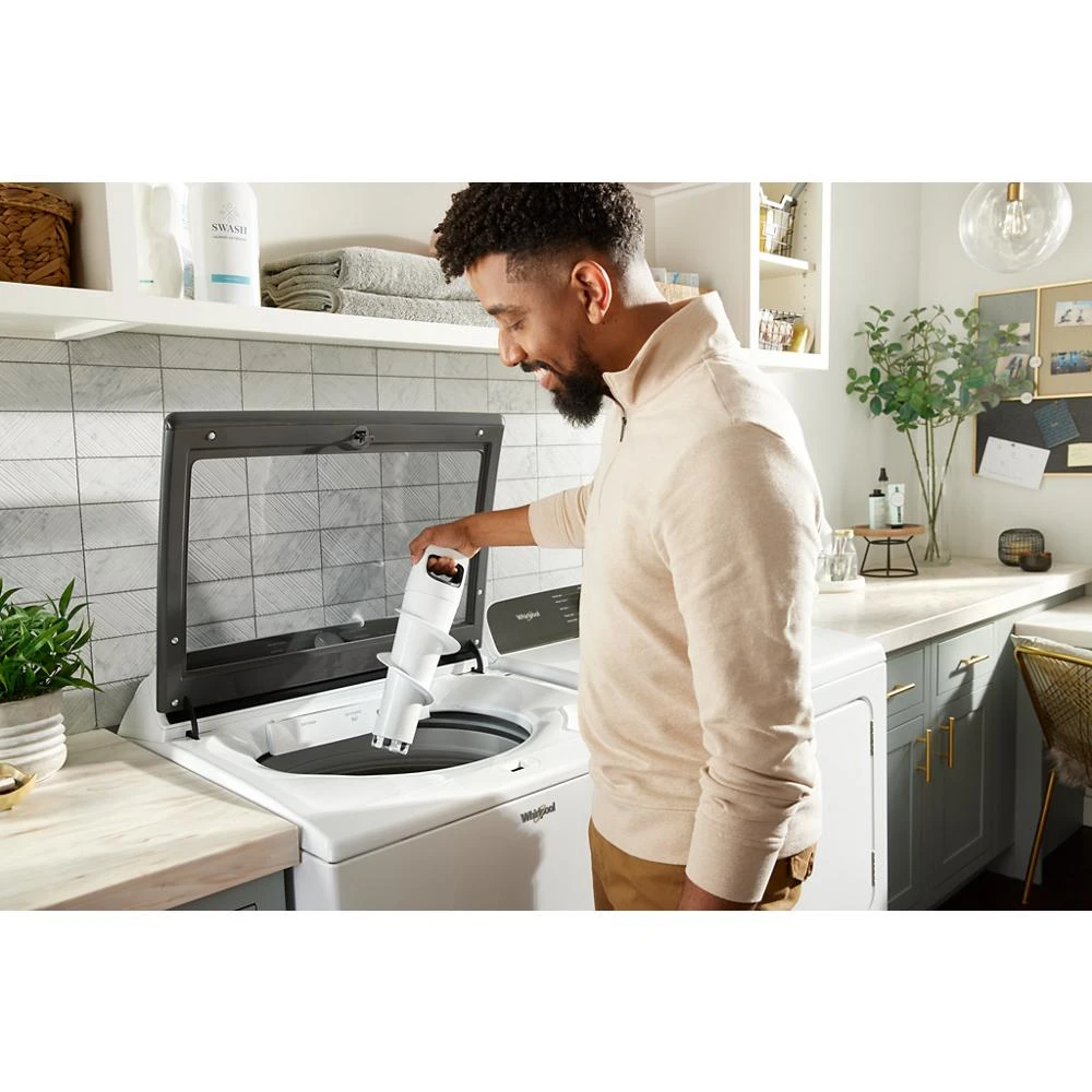 5.2–5.3 Cu. Ft. Top Load Washer with Removable Agitator WTW6157PW