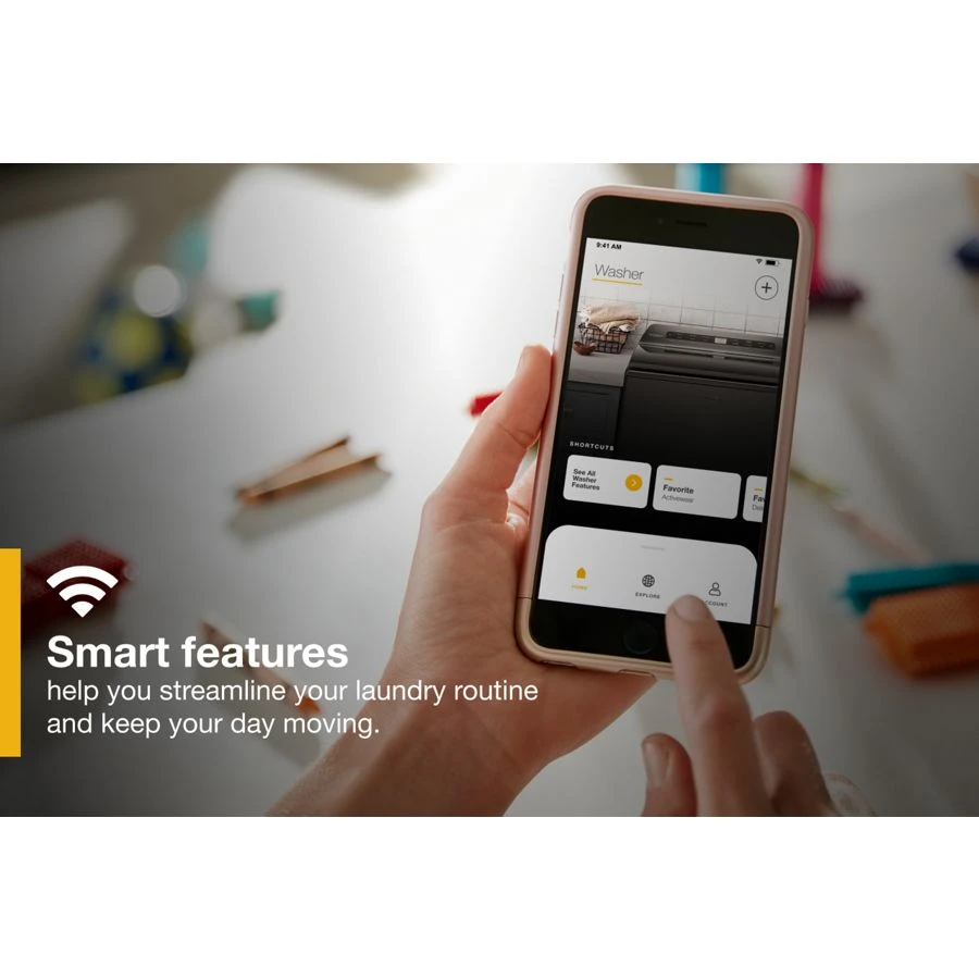 5.3 cu. ft. Smart Top Load Washer WTW7120HW