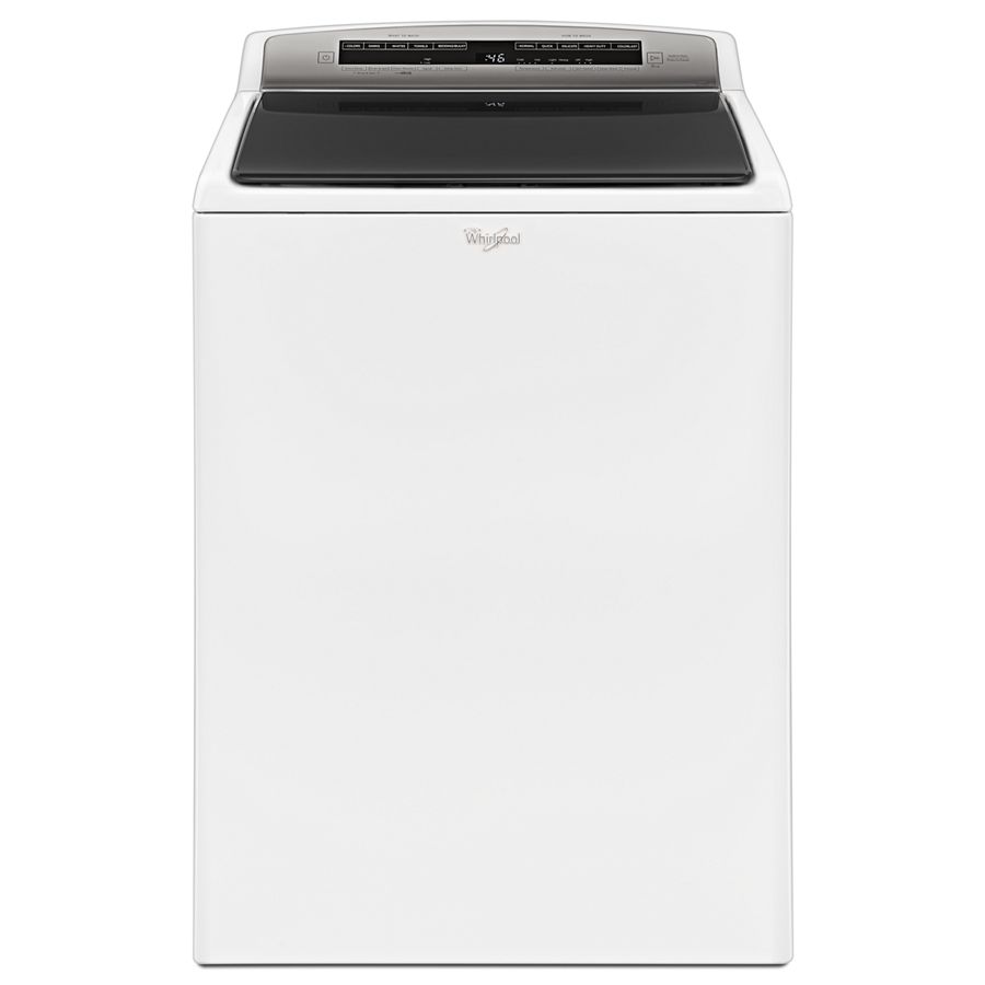 Whirlpool 4.8 cu.ft HE Top Load Washer with Built-In Water Faucet, Intuitive Touch Controls White WTW7500GW Picture 1
