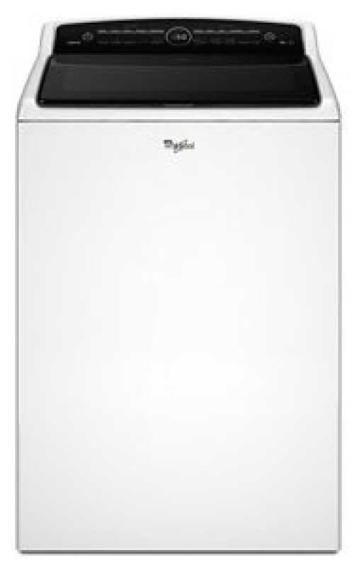 Whirlpool 5.3 cu.ft HE Top Load Washer with Adaptive Wash Technology, Intuitive Touch Controls White WTW8000DW Picture 1