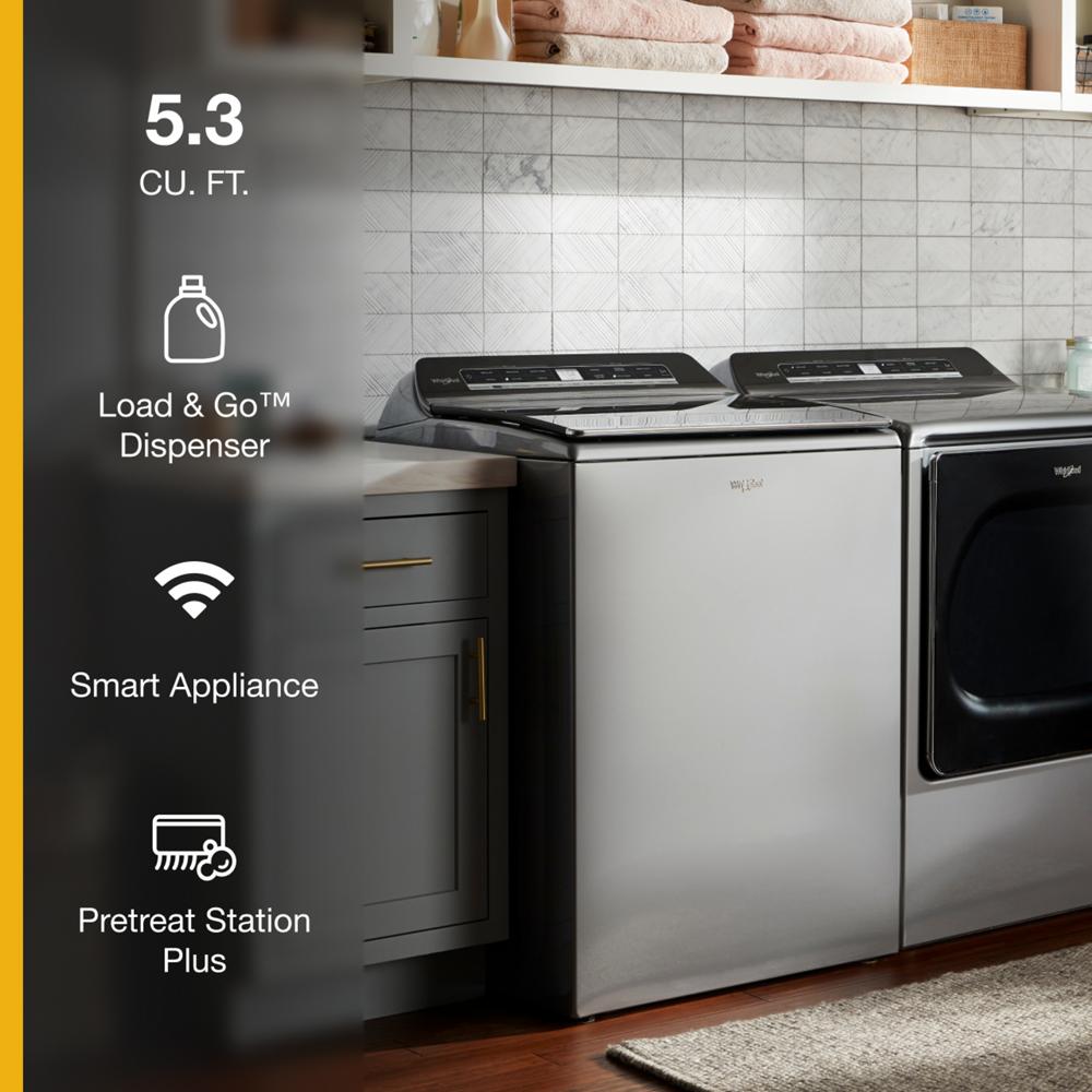 5.3 cu. ft. Smart Capable Top Load Washer WTW8120HC