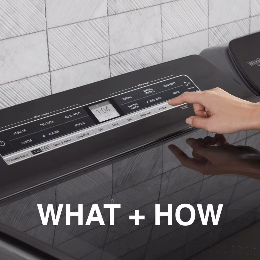 5.3 cu. ft. Smart Capable Top Load Washer WTW8120HC