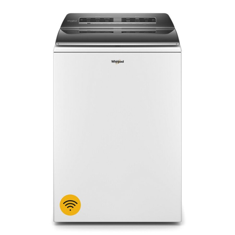 Whirlpool 5.2 – 5.3 cu. ft. Top Load Washer with 2 in 1 Removable Agitator White WTW8127LW Picture 1