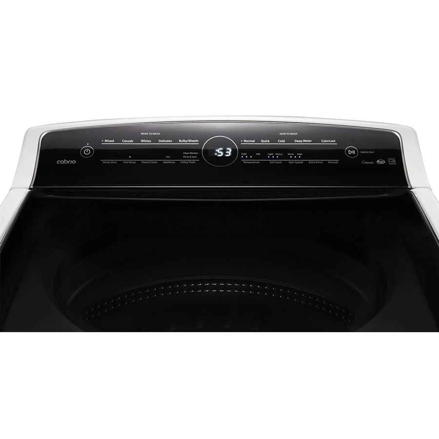 5.3 cu.ft HE Top Load Washer with ColorLast™ , Intuitive Touch Controls WTW8500DW