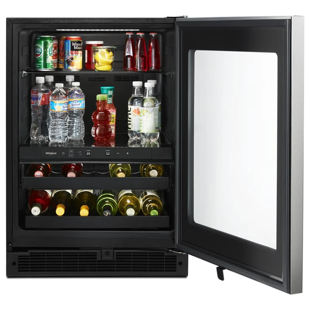 24-inch Wide Undercounter Beverage Center with Towel Bar Handle- 5.2 cu. ft. WUB35X24HZ