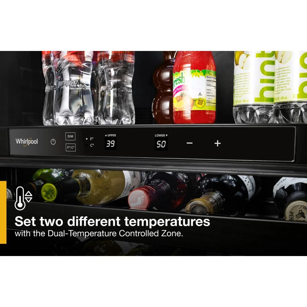 24-inch Wide Undercounter Beverage Center with Towel Bar Handle- 5.2 cu. ft. WUB35X24HZ