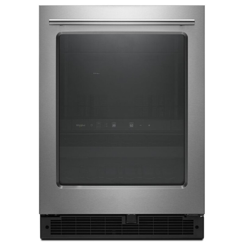 Whirlpool 24-inch Wide Undercounter Beverage Center with Towel Bar Handle - Thumbnail 2