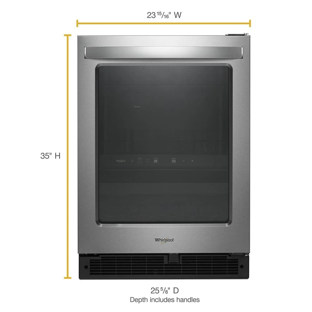 24-inch Wide Undercounter Beverage Center - 5.2 cu. ft. WUB50X24HZ