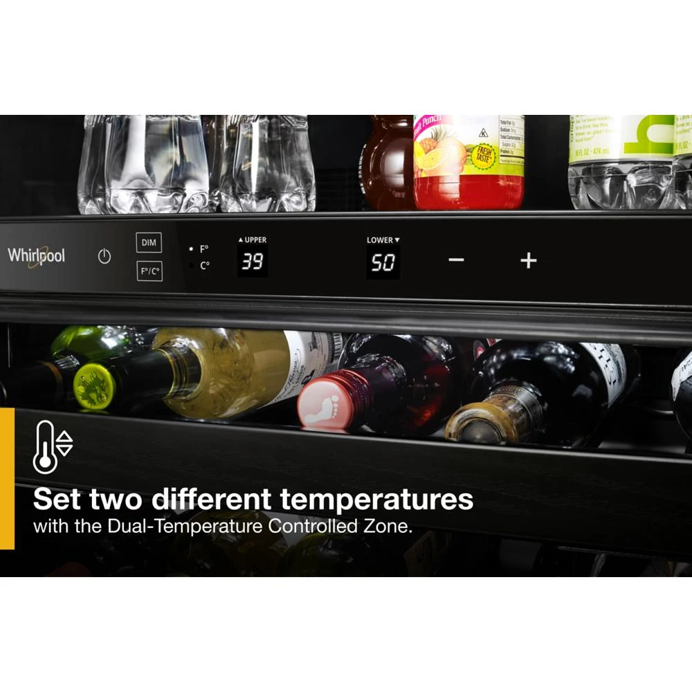 24-inch Wide Undercounter Beverage Center - 5.2 cu. ft. WUB50X24HZ