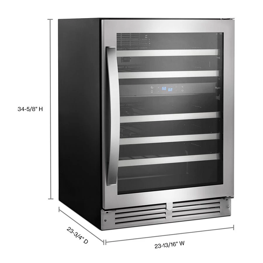 24-inch Wide Undercounter Wine Center with 46-Bottle Wine Storage WUW55X24HS