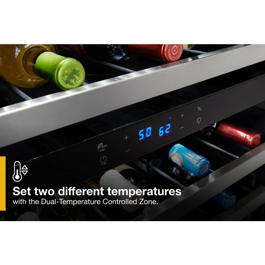 24-inch Wide Undercounter Wine Center with 46-Bottle Wine Storage WUW55X24HS