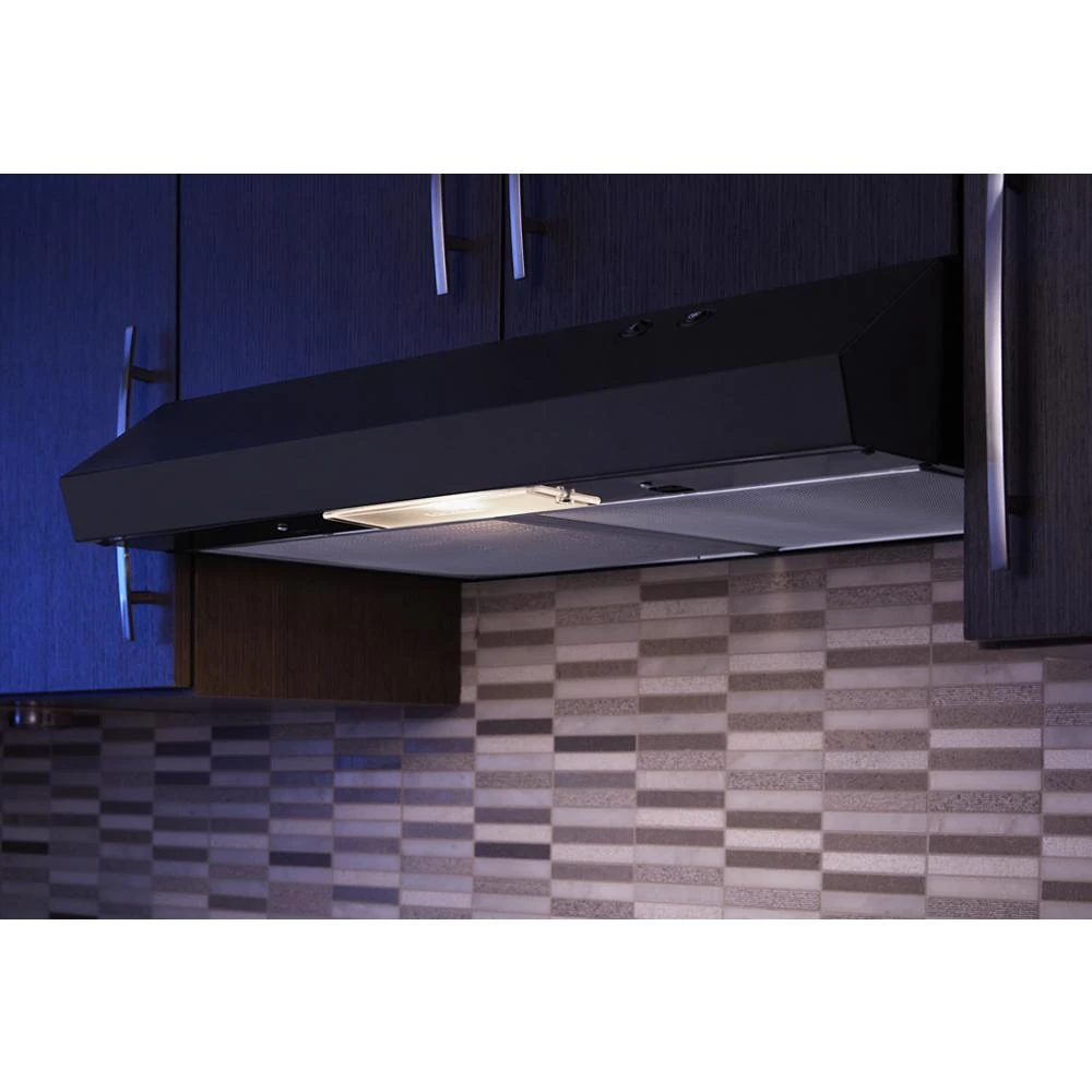 30" Range Hood with Full-Width Grease Filters WVU17UC0JB