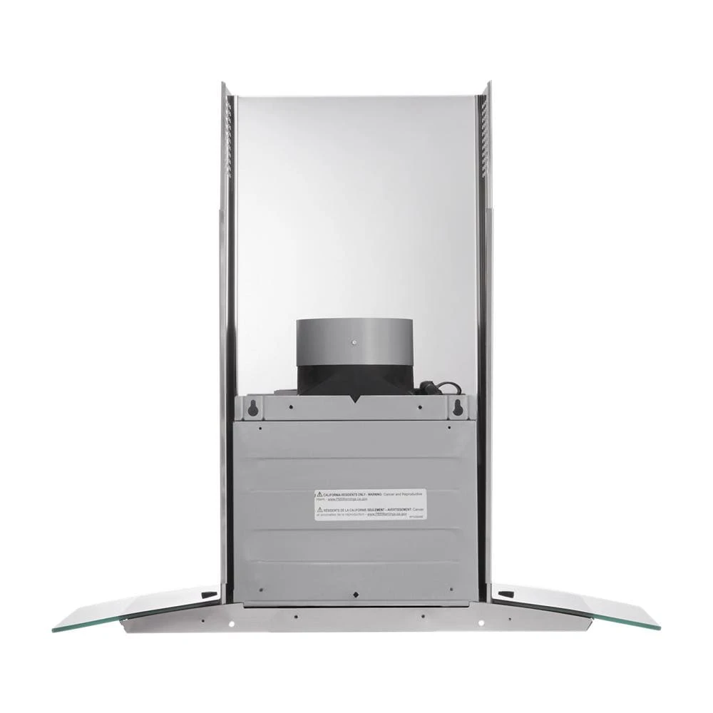 30" Curved Glass Wall Mount Range Hood WVW51UC0LS