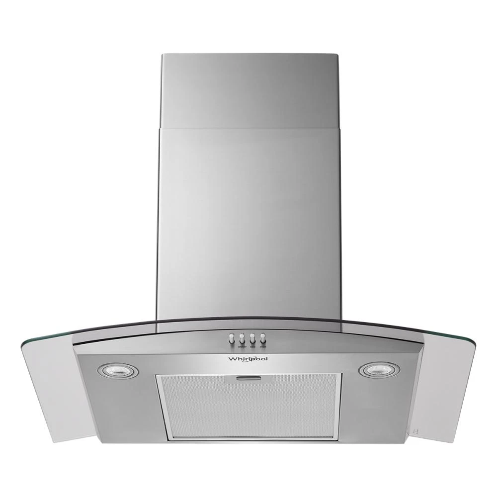 30" Curved Glass Wall Mount Range Hood WVW51UC0LS