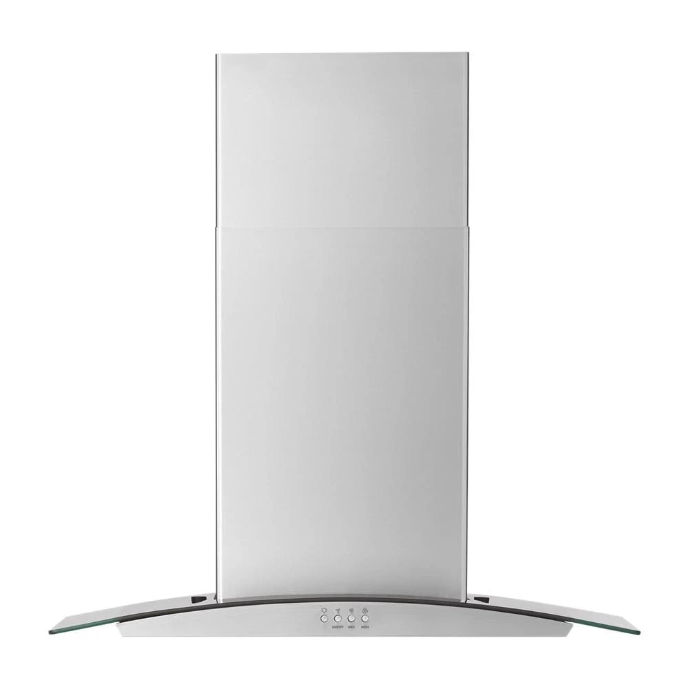 36" Curved Glass Wall Mount Range Hood WVW51UC6LS