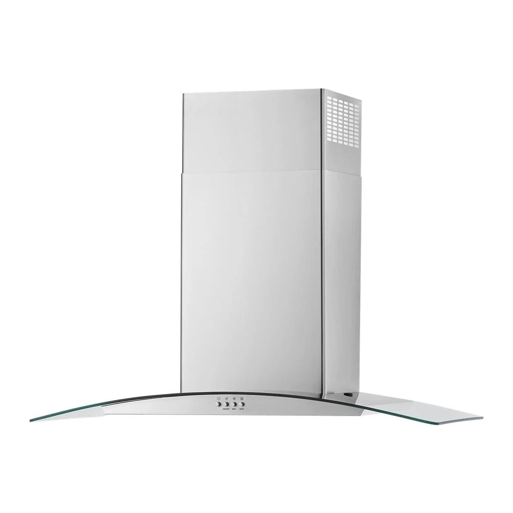 36" Curved Glass Wall Mount Range Hood WVW51UC6LS