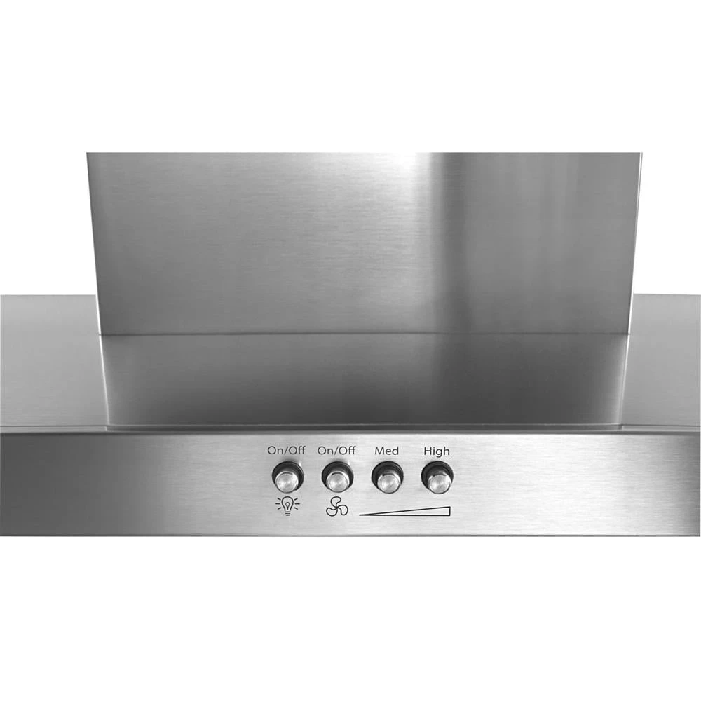 30" Stainless Steel Wall Mount Flat Range Hood WVW57UC0FS