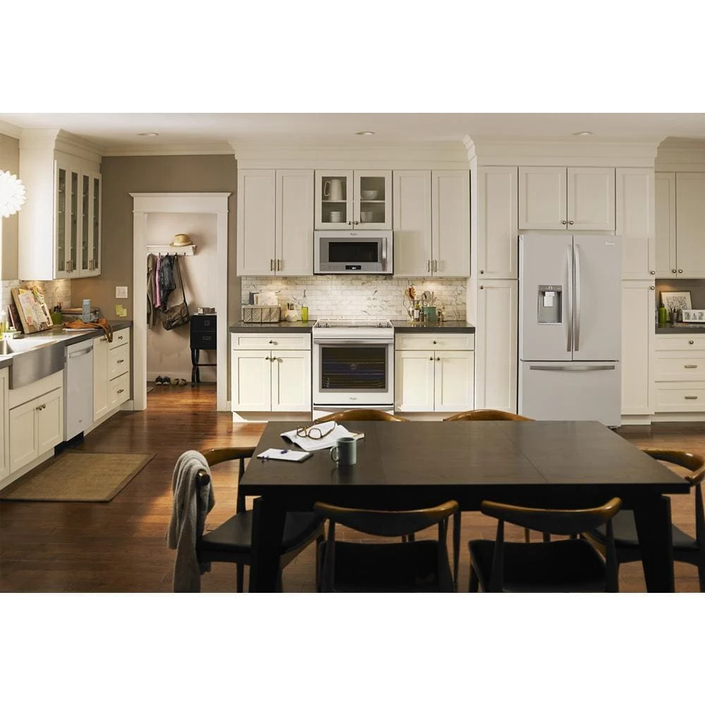 36" Modern Glass Wall Mount Range Hood WVW75UC6DS