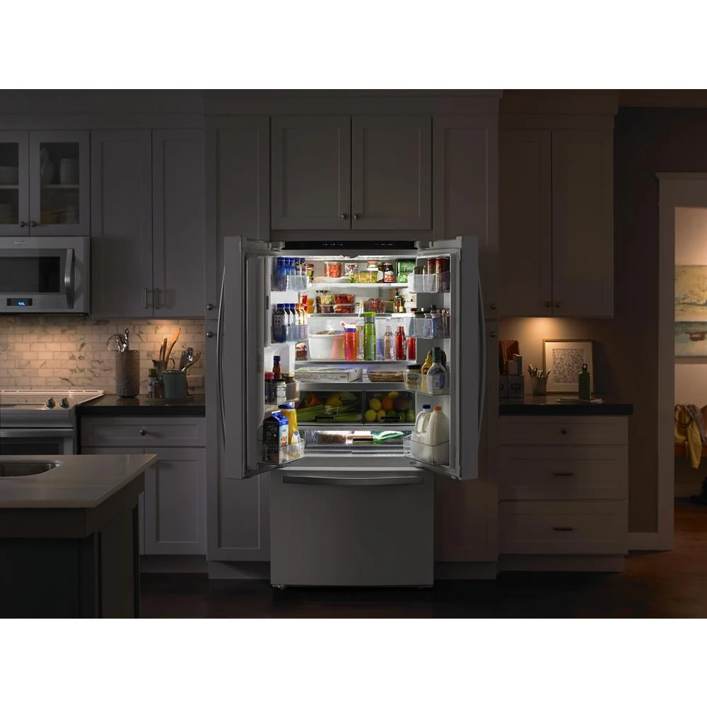 36" Modern Glass Wall Mount Range Hood WVW75UC6DS