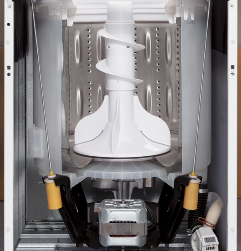 3.5 Cu. Ft. King-Size Capacity Washer with Stainless Steel Basket WWRE5240DWW