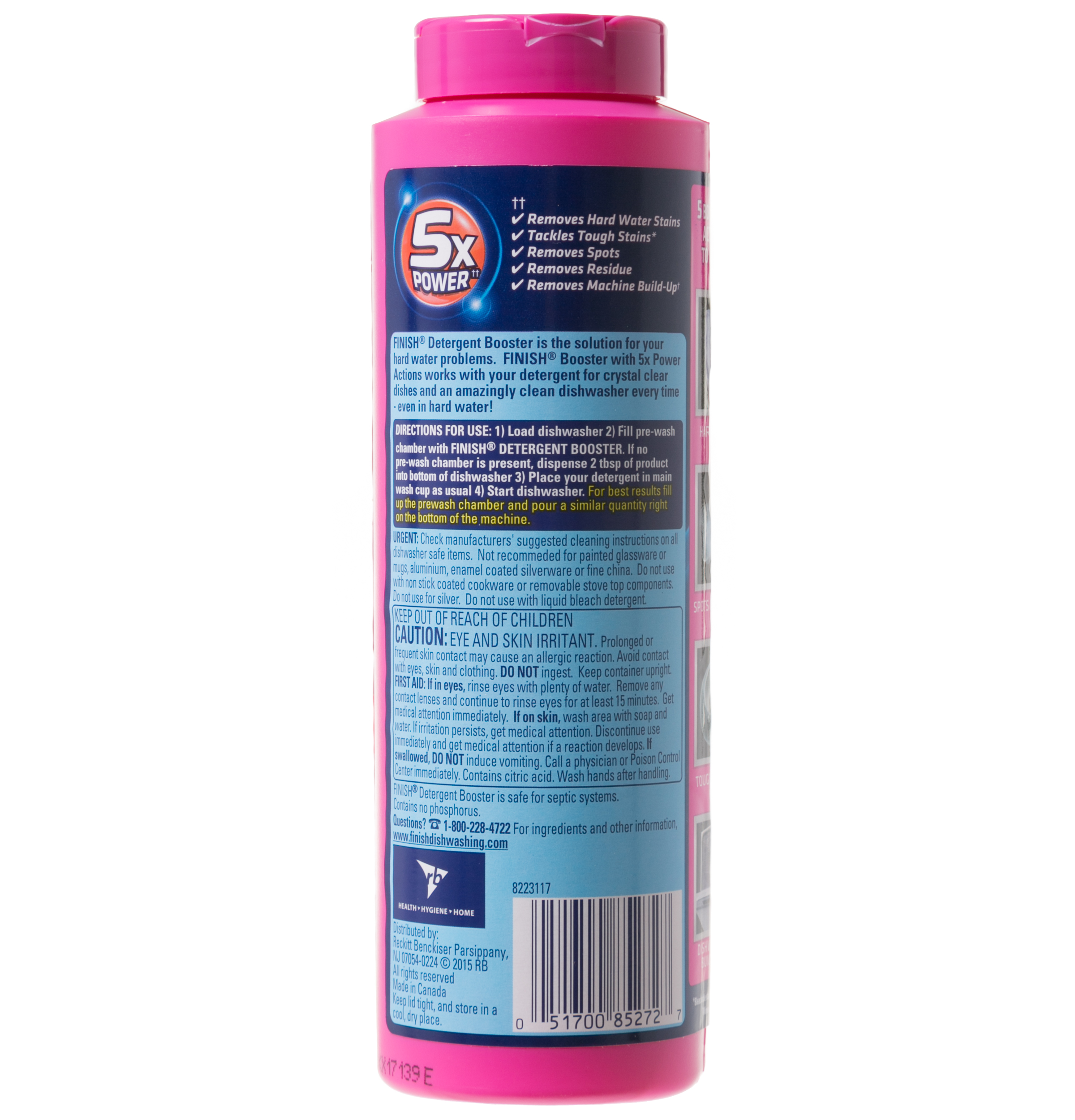 Dishwasher Finish Detergent Booster WX10X10022