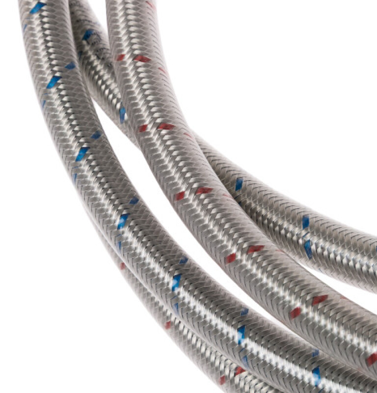 Universal 6 Ft Stainless Steel Washing Machine Hoses With 90 Degree Elbow WX14X10011