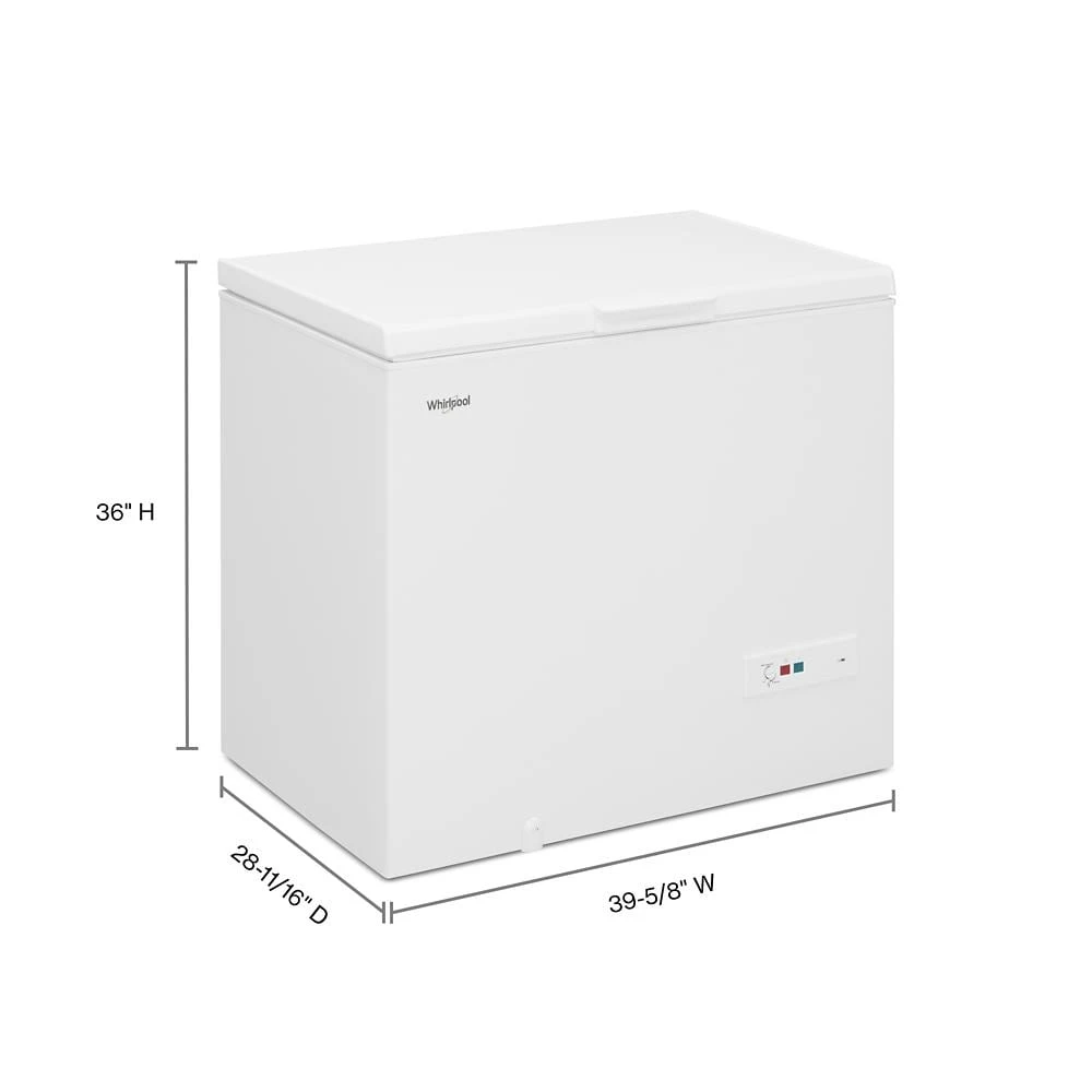 9 Cu. Ft. Convertible Freezer to Refrigerator with Baskets WZC3209LW