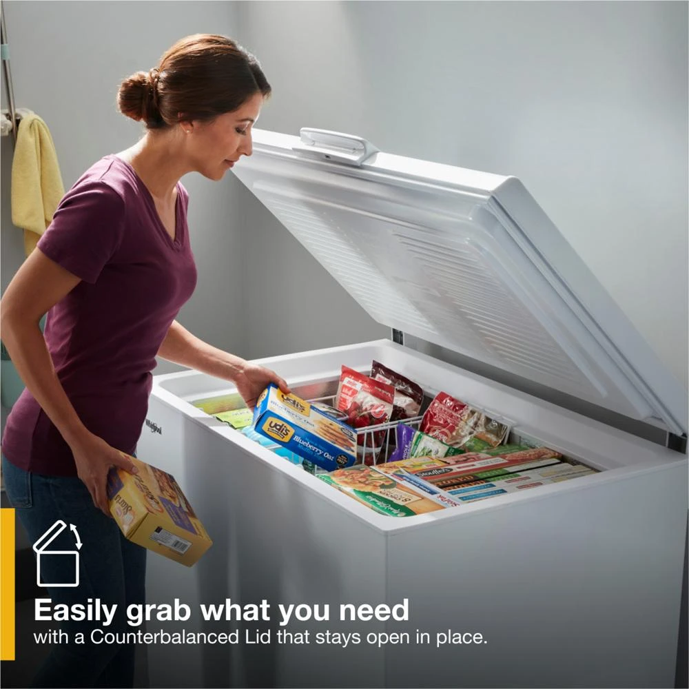 9 Cu. Ft. Convertible Freezer to Refrigerator with Baskets WZC3209LW
