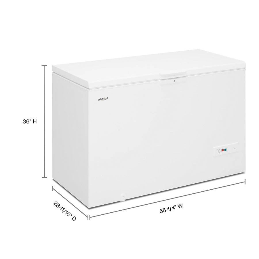 16 Cu. Ft. Convertible Chest Freezer with 3 Storage Levels WZC5216LW