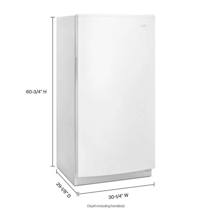 16 Cu. Ft. Upright Freezer With Led Lighting WZF34X16DW
